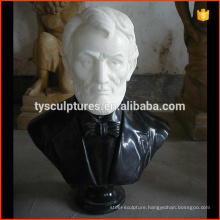 Custom modern man head bust marble statue